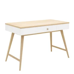 Bopita Bureau Paris Wit/Eiken Sale