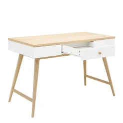 Bopita Bureau Paris Wit/Eiken Sale