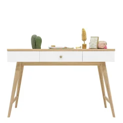 Bopita Bureau Paris Wit/Eiken Sale