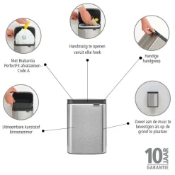Brabantia Bo Afvalemmer (4L) Online