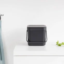 Brabantia Sort & Go Afvalbakje (Aanrecht) (6L)