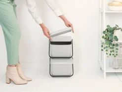 Brabantia Sort & Go Stapelbaar Stapelbare Afvalemmer (20L) Discount