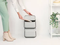 Brabantia Sort & Go Stapelbaar Stapelbare Afvalemmer (20L) Discount