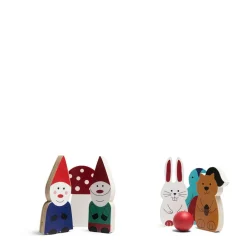 BS Toys Kabouter Bowling^ Houten Speelgoed
