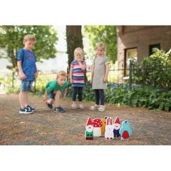 BS Toys Kabouter Bowling^ Houten Speelgoed