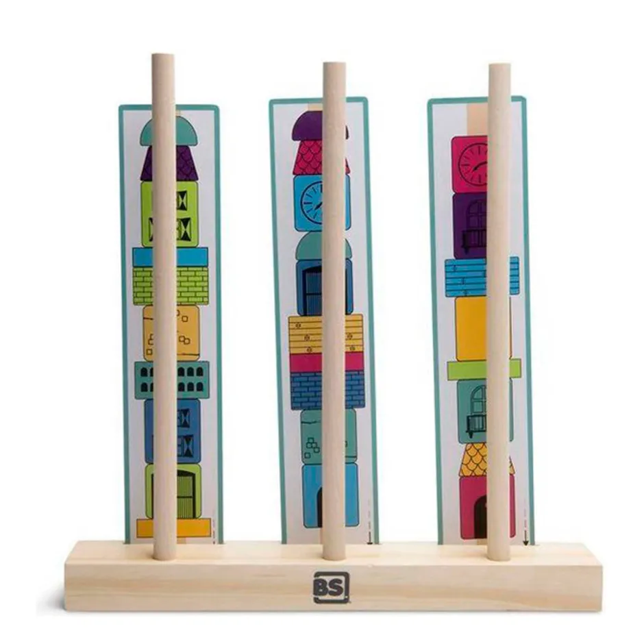 BS Toys Stapeltorens^ Houten Speelgoed
