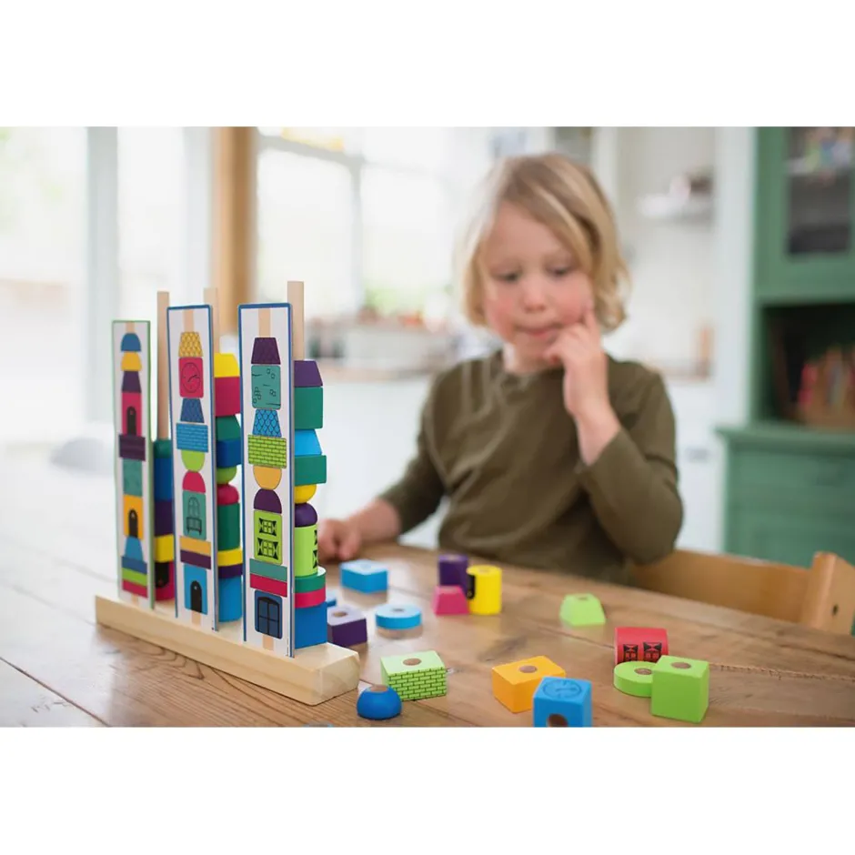 BS Toys Stapeltorens^ Houten Speelgoed