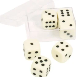 Buffalo 6 Dobbelstenen 16Mm In Doosje Dobbelstenen 16Mm (6 Stuks)^ Dobbelspellen