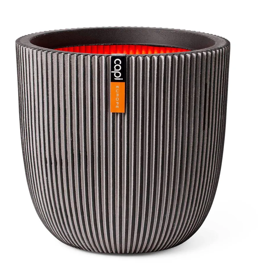 Capi Bloempot Nature Groove (O43X41 Cm)^ Bloempotten