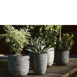 Capi Bloempot Nature Rib (O43X41 Cm)^ Bloempotten