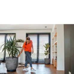 Capi Bloempot Nature Rib (O43X41 Cm)^ Bloempotten