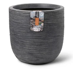 Capi Bloempot Waste Rib (O43X41 Cm)^ Bloempotten