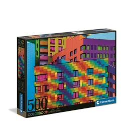 Clementoni Squares - Colorboom Collection Legpuzzel 500 Stukjes^ Puzzels