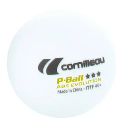 Cornilleau Tafeltennisballen P-Ball *** Wit 3 St. Tafeltennisballen P-Ball *** 3 Stuks (Wit)^ Speltafels