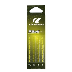Cornilleau Tafeltennisballen P-Ball *** Wit 3 St. Tafeltennisballen P-Ball *** 3 Stuks (Wit)^ Speltafels