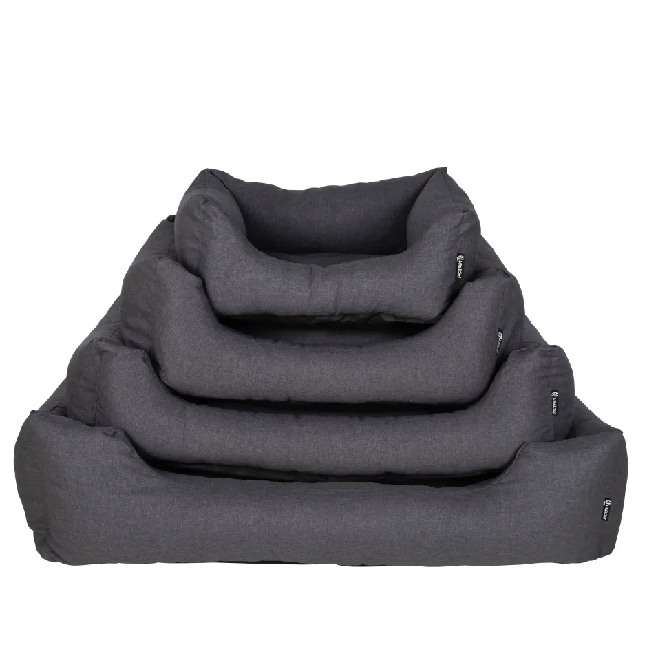 District 70 Classic Hondenmand - Charcoal Grey - M - 80 X 60 Cm New