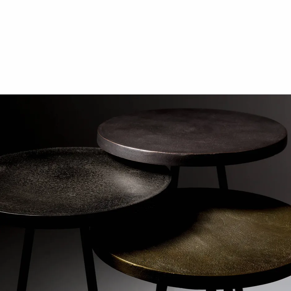 Dutchbone Bijzettafel Alim (Set Van 3) New