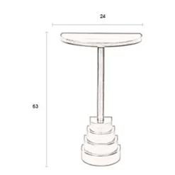Dutchbone Bijzettafel Lina Best