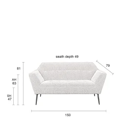 Dutchbone 2-Zitsbank Kate Hot