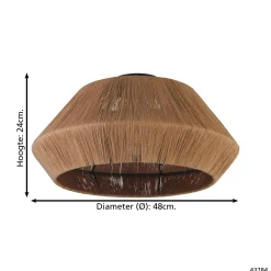 EGLO Plafondlamp Alderney (O48 Cm) Discount