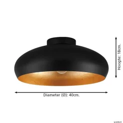 EGLO Plafondlamp Mogano