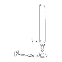 EGLO Tafellamp Barbotto Clearance