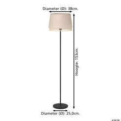 EGLO Vloerlamp Tabley Outlet