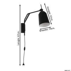 EGLO Wandlamp Loreto (O14 Cm) New