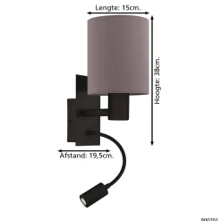 EGLO Wandlamp Pasteri New