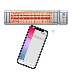 Eurom Heater Golden 2000 Amber Smart Rotary (Incl. Afstandsbediening)^ Terrasverwarming
