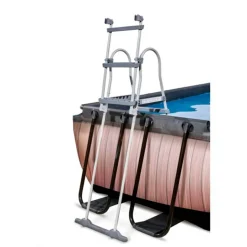 EXIT Frame Pool 5.4X2.5X1M Premium Houtbruin^ Zwembaden