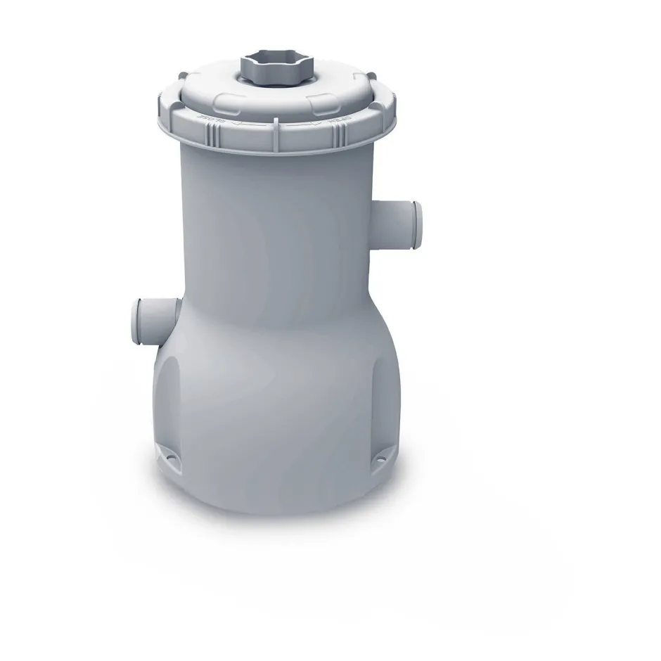 EXIT Wood Zwembad O360X122Cm Met Filterpomp Bruin^ Zwembaden