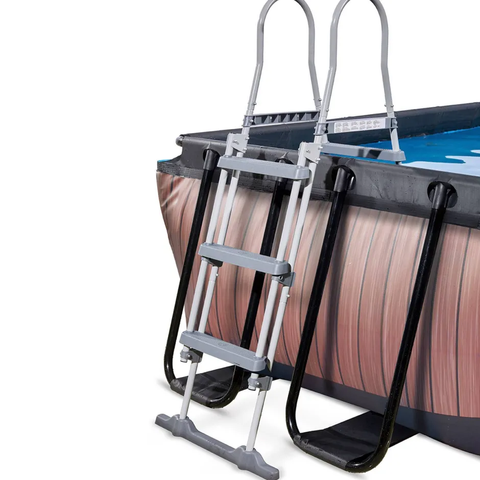 EXIT Zwembad Wood Met Overkapping (400X200 Cm)^ Zwembaden