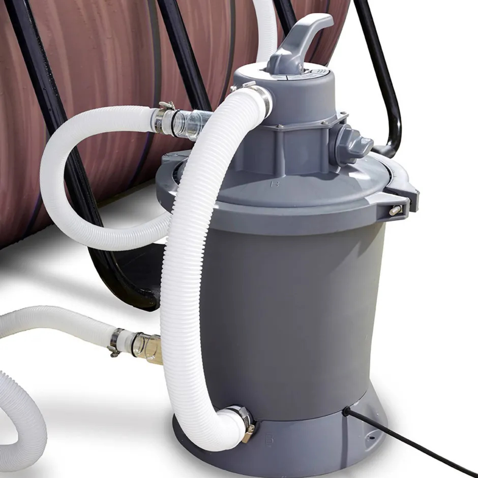 EXIT Zwembad Wood Met Overkapping (400X200 Cm)^ Zwembaden