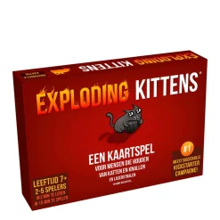 Exploding Kittens Nl + Gratis Streaking Kittens Nl^ Houten Speelgoed