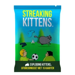 Exploding Kittens Nl + Gratis Streaking Kittens Nl^ Houten Speelgoed