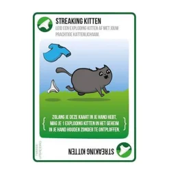 Exploding Kittens Nl + Gratis Streaking Kittens Nl^ Houten Speelgoed