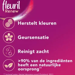 Fleuril Renew Liquid Bloesem Vloeibaar Wasmiddel - 4 X 24 Wasbeurten - Voordeelverpakking - 24 Wasbeurten Online