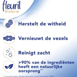 Fleuril Renew Liquid White Vloeibaar Wasmiddel - 4 X 24 Wasbeurten - Voordeelverpakking - 24 Wasbeurten Online