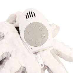 Flow Amsterdam Hartslagknuffel Olly Octopus Grijs - Knuffel 24 Cm^ Peuterspeelgoed