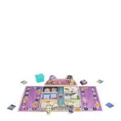 Gabby's Dollhouse Gabby'S Poppenhuis Gabby'S Bordspel Met 4 Kattenoren-Haarbanden^ Bordspellen