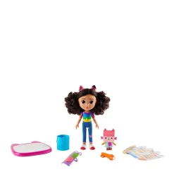 Gabby's Dollhouse Gabby'S Poppenhuis Gabby Pop & Babykitty Knutsel Speelset^ Knutselen