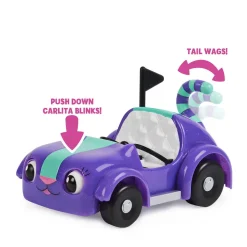 Gabby's Dollhouse Gabby'S Poppenhuis Carlita'S Voertuig Met Pandy Poek^ Speelfiguren