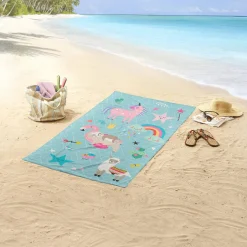 Good Morning Kinderstrandlaken (150X75 Cm) Multi Online