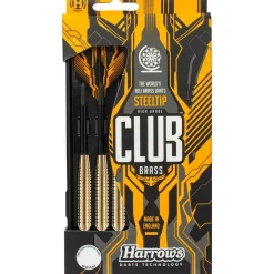 Harrows Club Brass Steeltip Dartpijlen (23 Gram)^ Darten