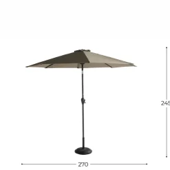 Hartman Parasol Sunline (270X270 Cm)^ Parasols