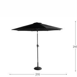Hartman Parasol Sunline (270X270 Cm)^ Parasols