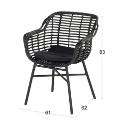 Hartman Tuinstoel Cecilia^ Tuinstoelen