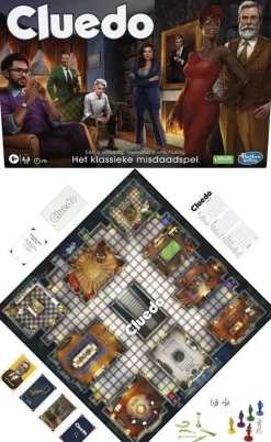 Hasbro Gaming Cluedo^ Bordspellen