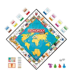 Hasbro Gaming Monopoly Wereldreis^ Bordspellen